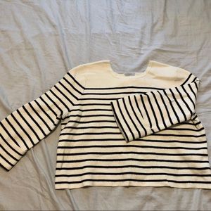 Maje sweater with cross tie at the back